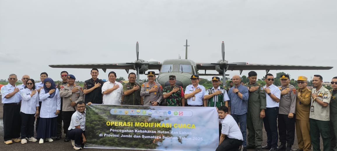Dokumentasi Operasi Modifikasi Cuaca