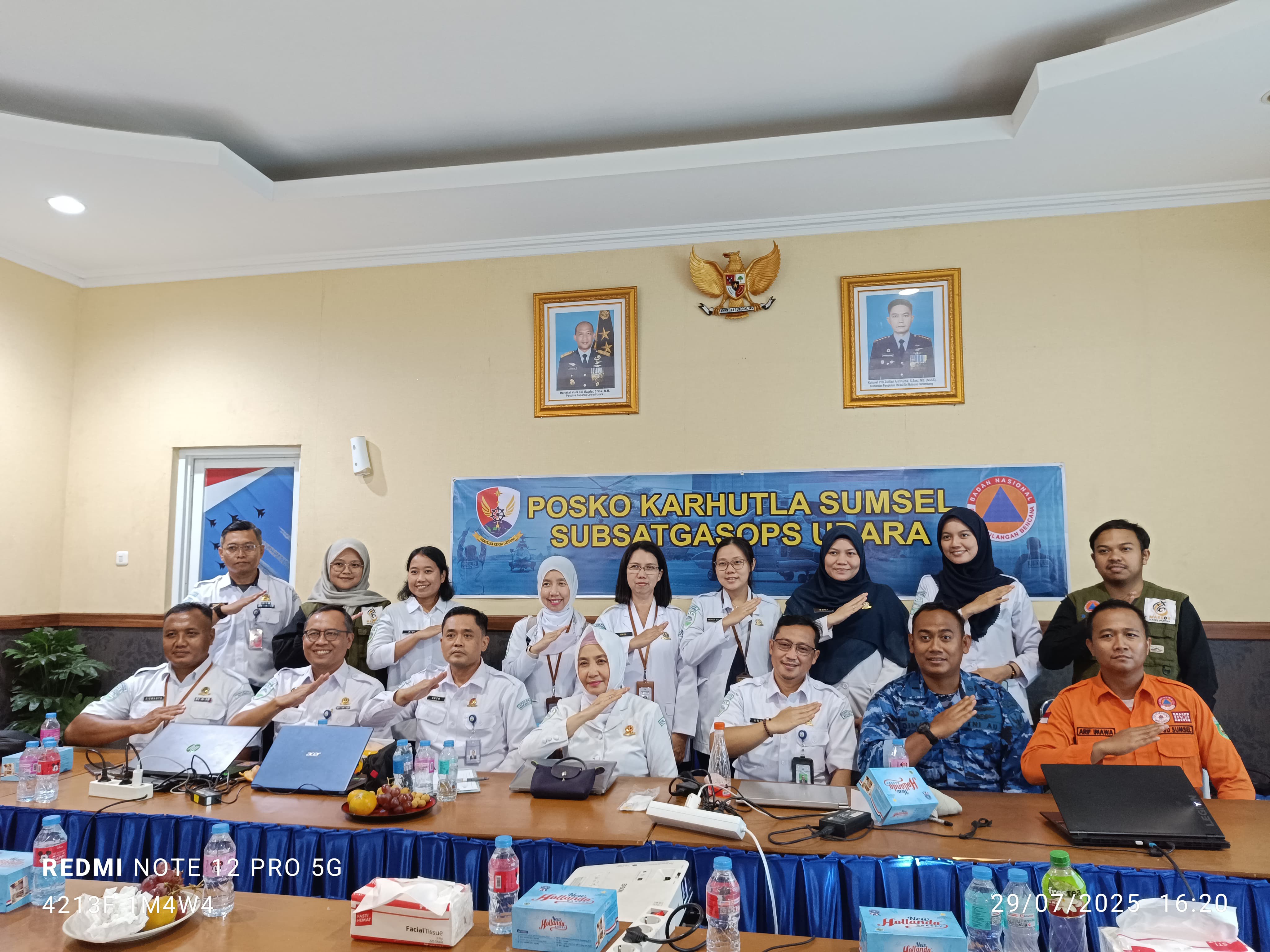 Dokumentasi Operasi Modifikasi Cuaca